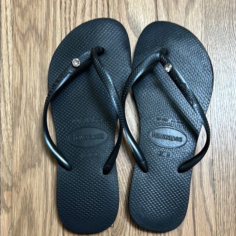 Havaianas Classic Black Sandals